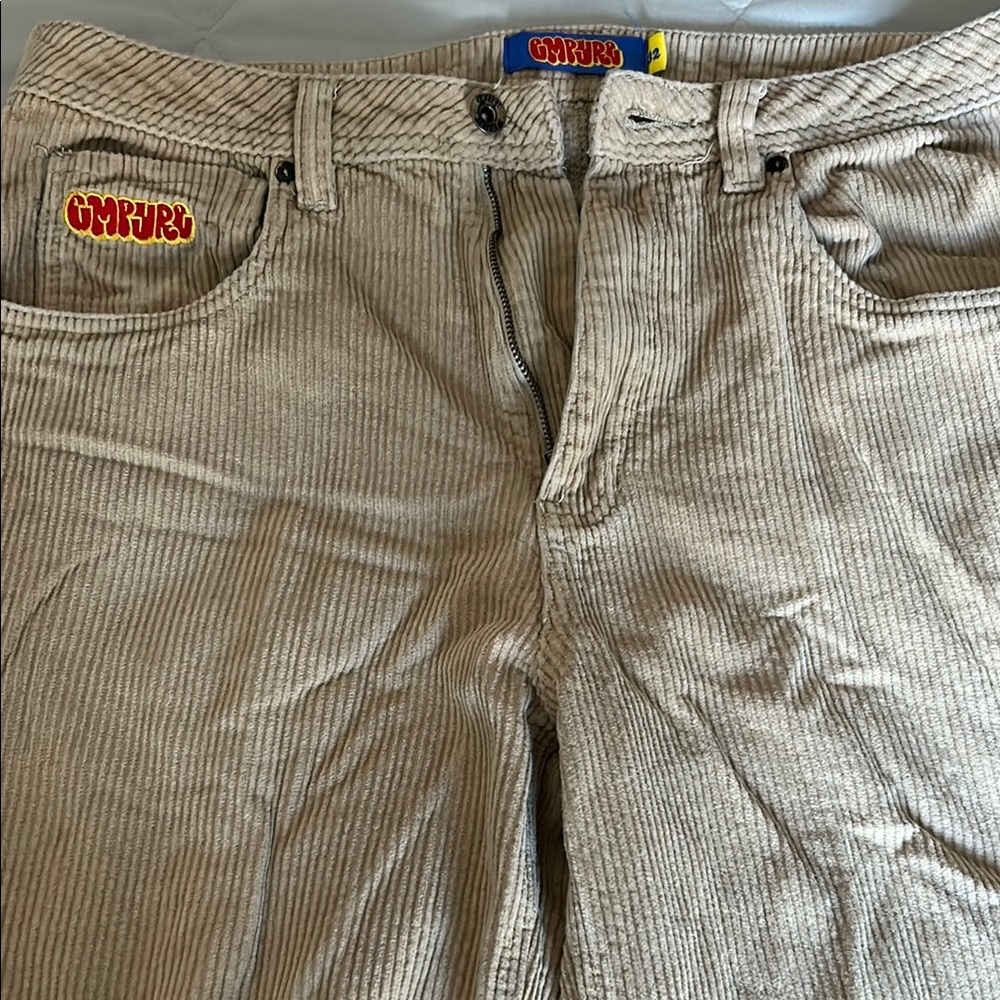 Tan Corduroy Men's Pants